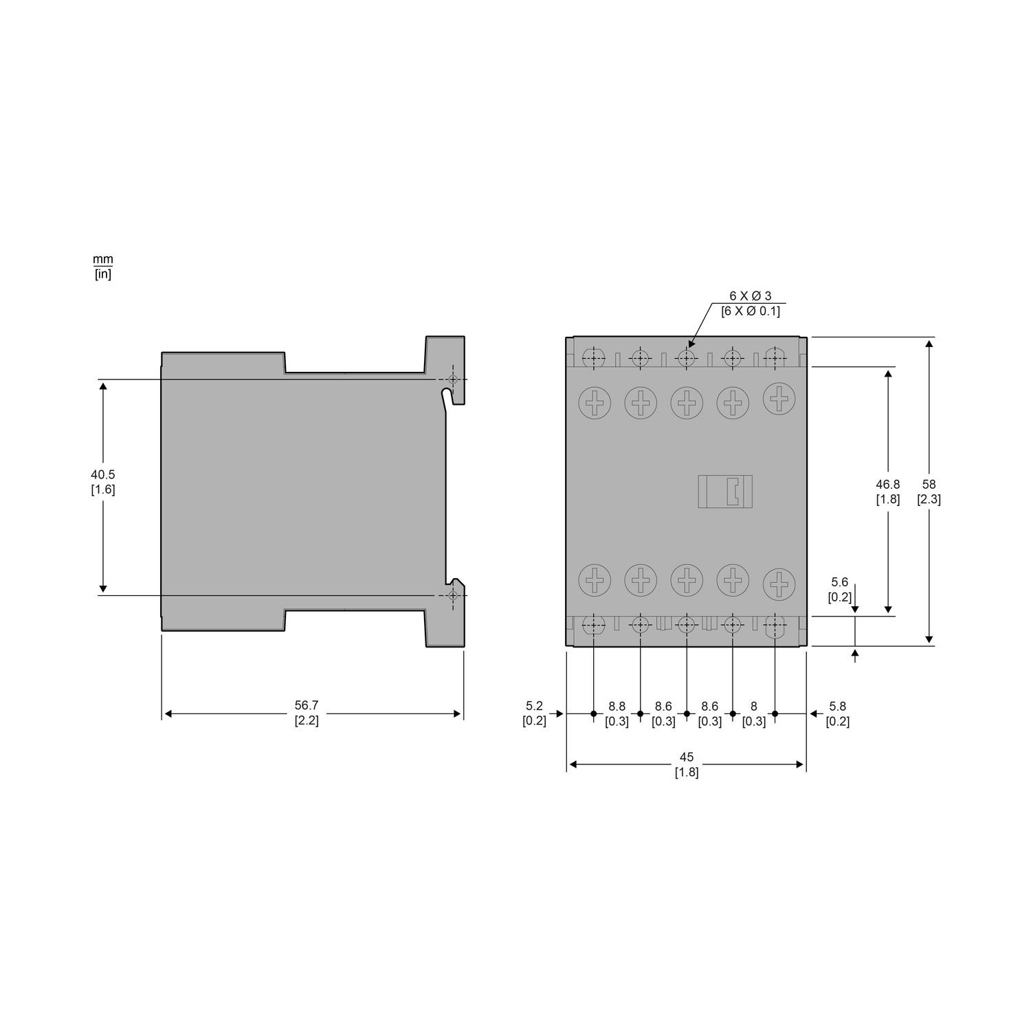 schneider electric Kontaktori tesys lc1k1210p7 12a 230vac 1su