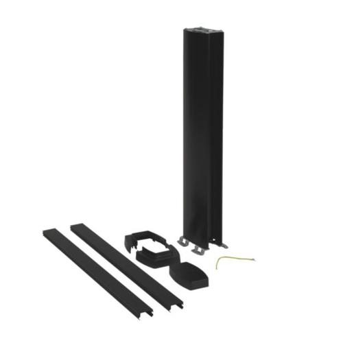 legrand Põrandapost mini 2-poolne alu 2x10xm45 h=680mm must