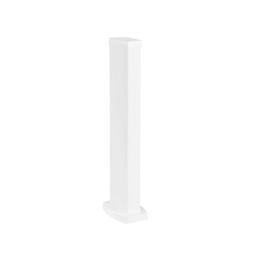 PÕRANDAPOST MINI 2-POOLNE ALU 2x10xM45 h=680mm VALGE