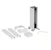 legrand Põrandapost mini 1-poolne alu 4xm45 h=300mm valge
