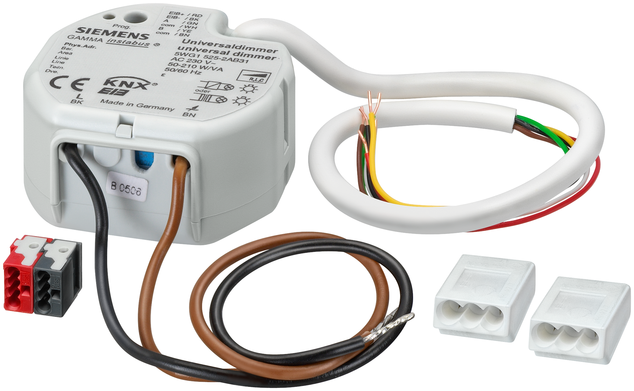 KNX DIMMER RS 525/23 10..250VA R,L,C KOORMUSTELE