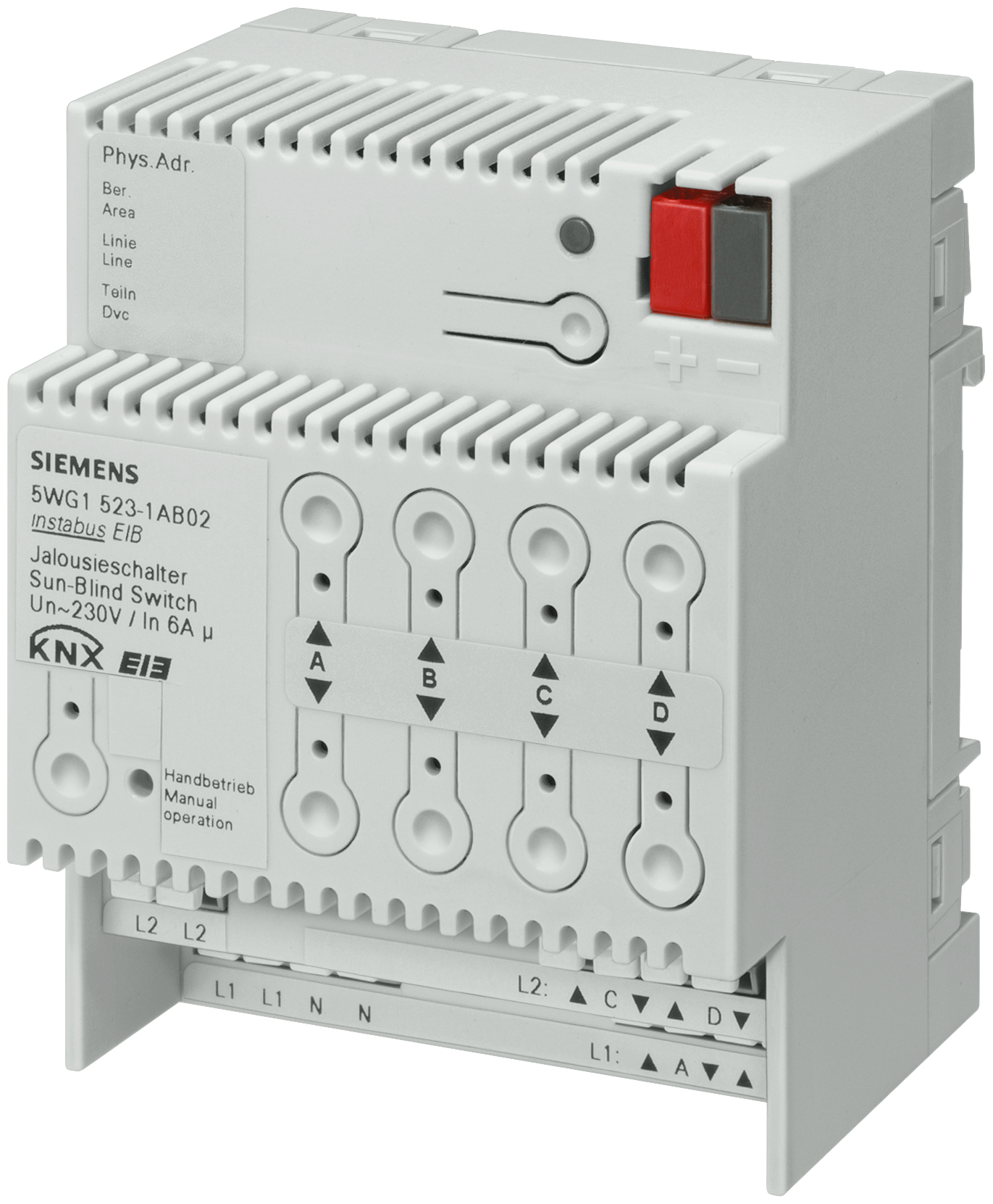 KNX RULOO KONTROLLER N523/03 4x230VAC 6A