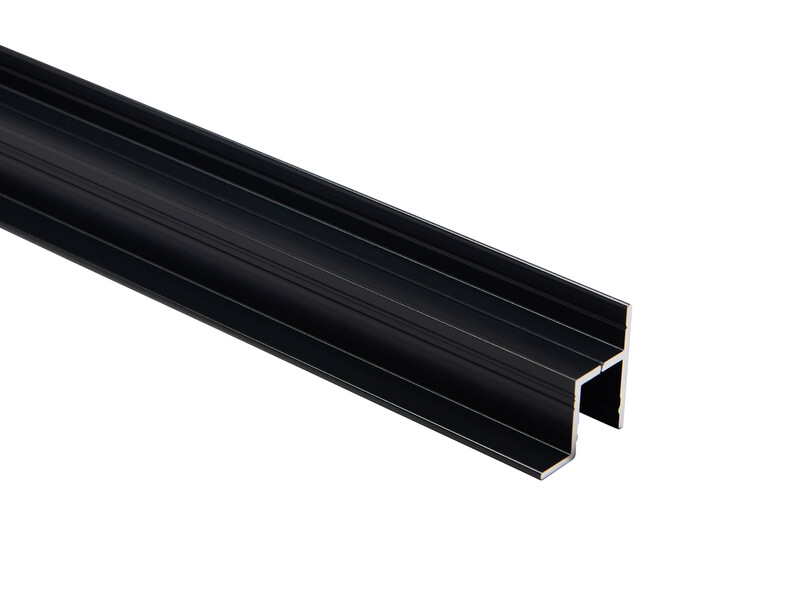 LED STRIP HIDDEN PROFILE HIDDEN BLACK 2M