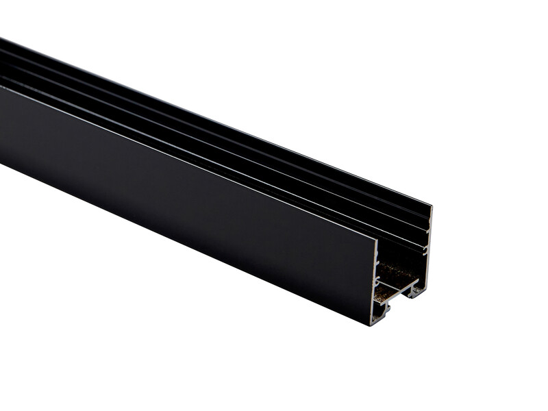 hide-a-lite Led strip profile 30x30 black 2m