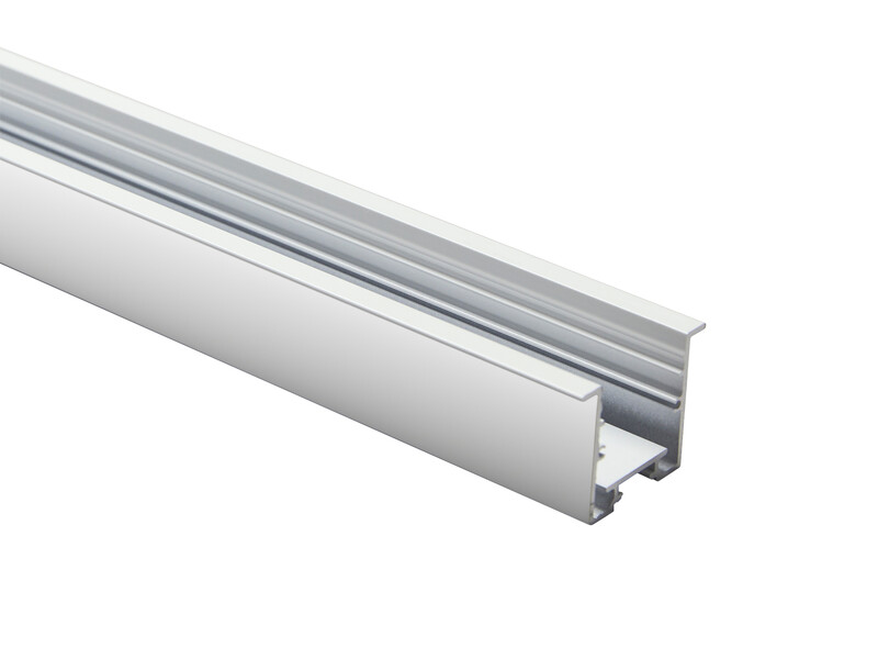 LED STRIP PROFILE 30X30 RECESSED WH 2M