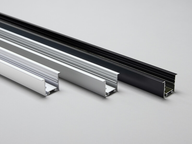 hide-a-lite Led strip profile 30x30 recessed alu 2m