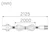 hide-a-lite Electrical acc. flexline flexline cable straight 2m bl