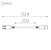 hide-a-lite Electrical acc. flexline flexline cable st. 10cm bl