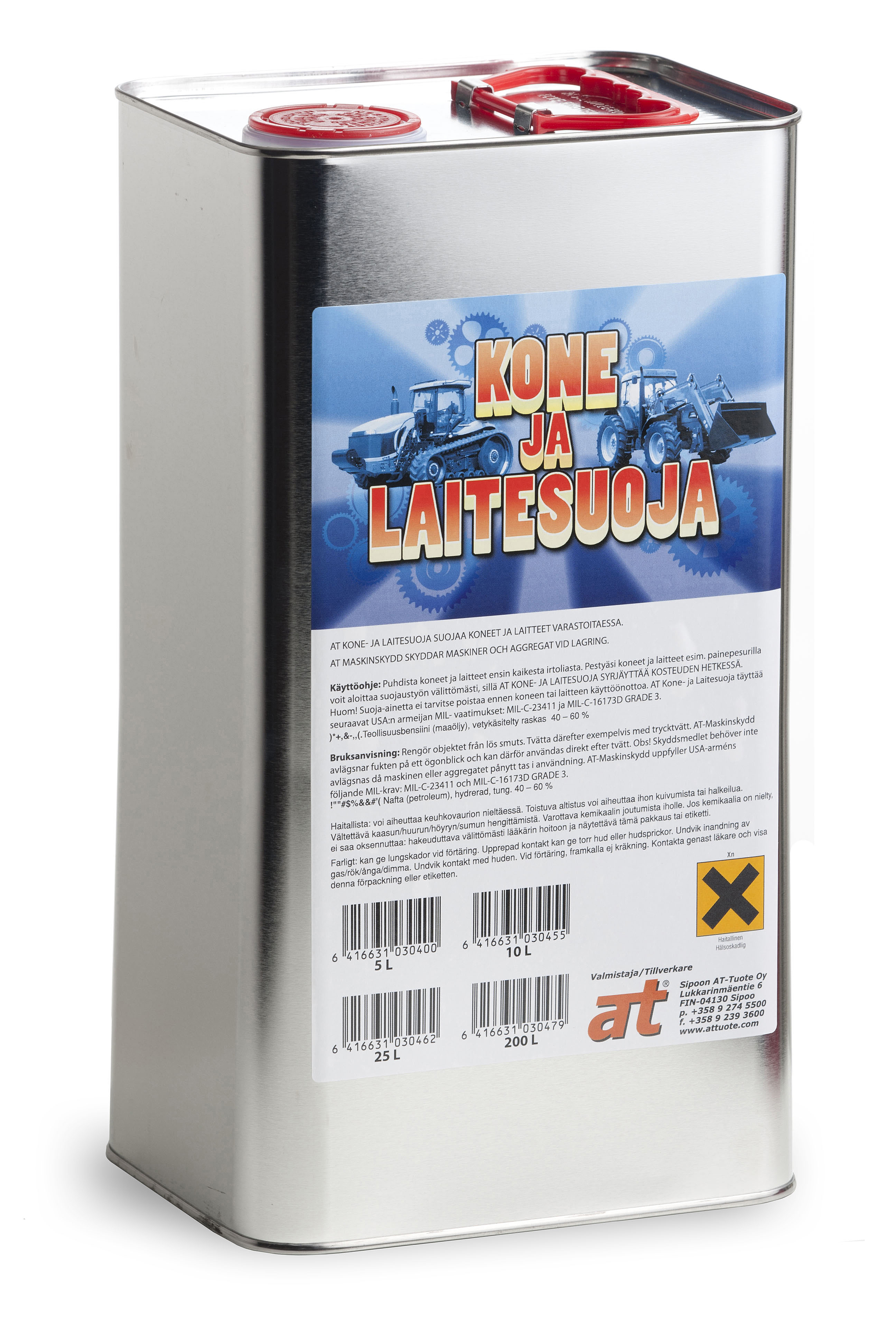 PROTECTION FOR MACHINES AT 5 L
