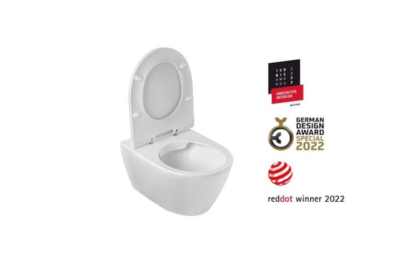 WC-POTT SEINALE MUSTRIGA MATT VALGE SANLIFE