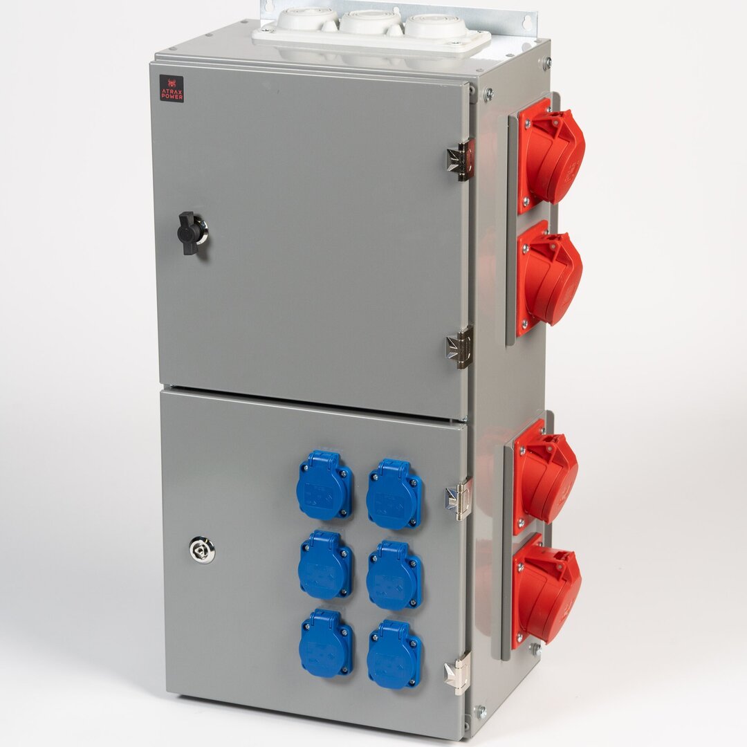 atrax power Uttagscentral max wss 226/63/2 63a ip44 fe