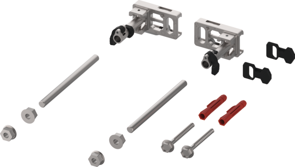WALL FASTENING SET TAMMIHOLMA TECE WALL FIXINGS BOLTS 2 PCS