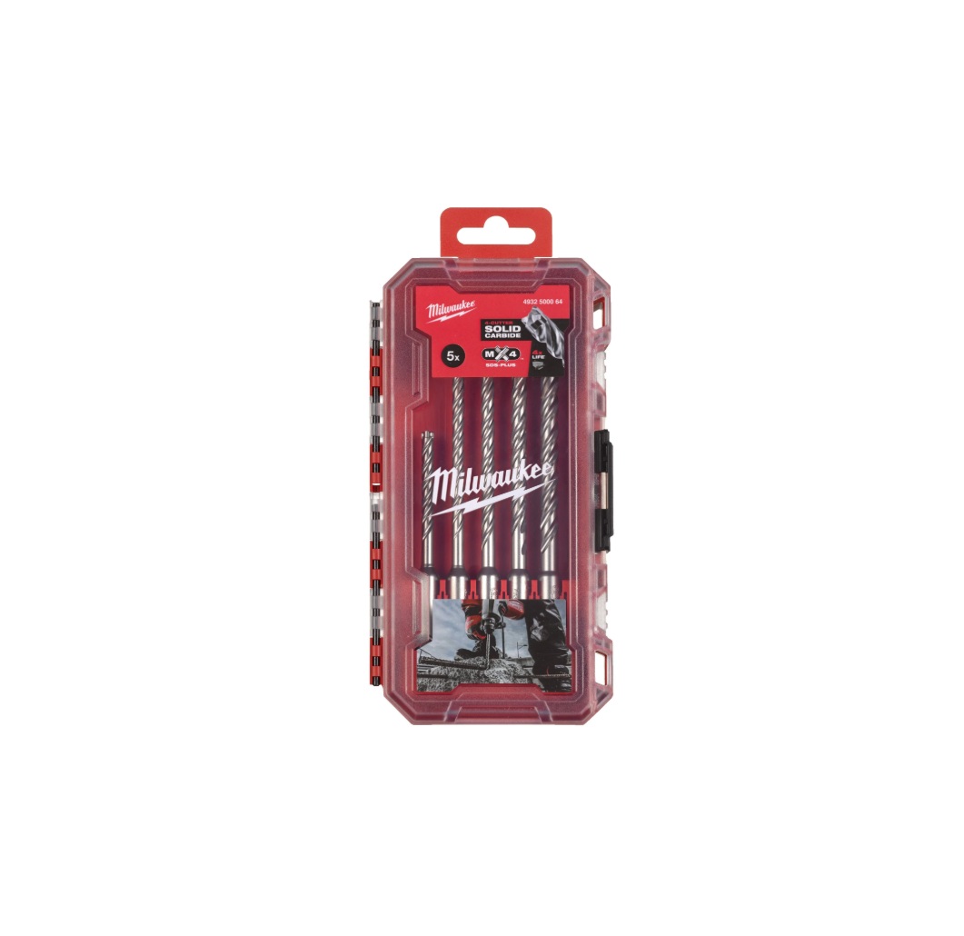 milwaukee Poravas. teräsarja milwaukee sds plus mx4 pf2 5kpl