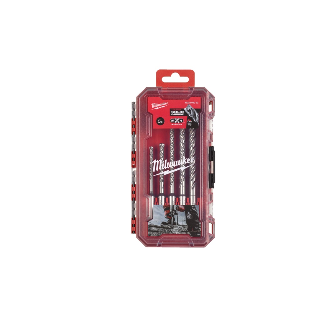 milwaukee Poravas. teräsarja milwaukee sds plus mx4 pf1 5kpl