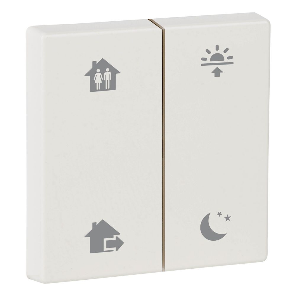 xComfort vippe for dobbel trykknapp med symboler