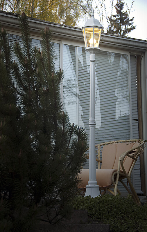airam Outdoor luminaire ip44 e27 glc wh pole