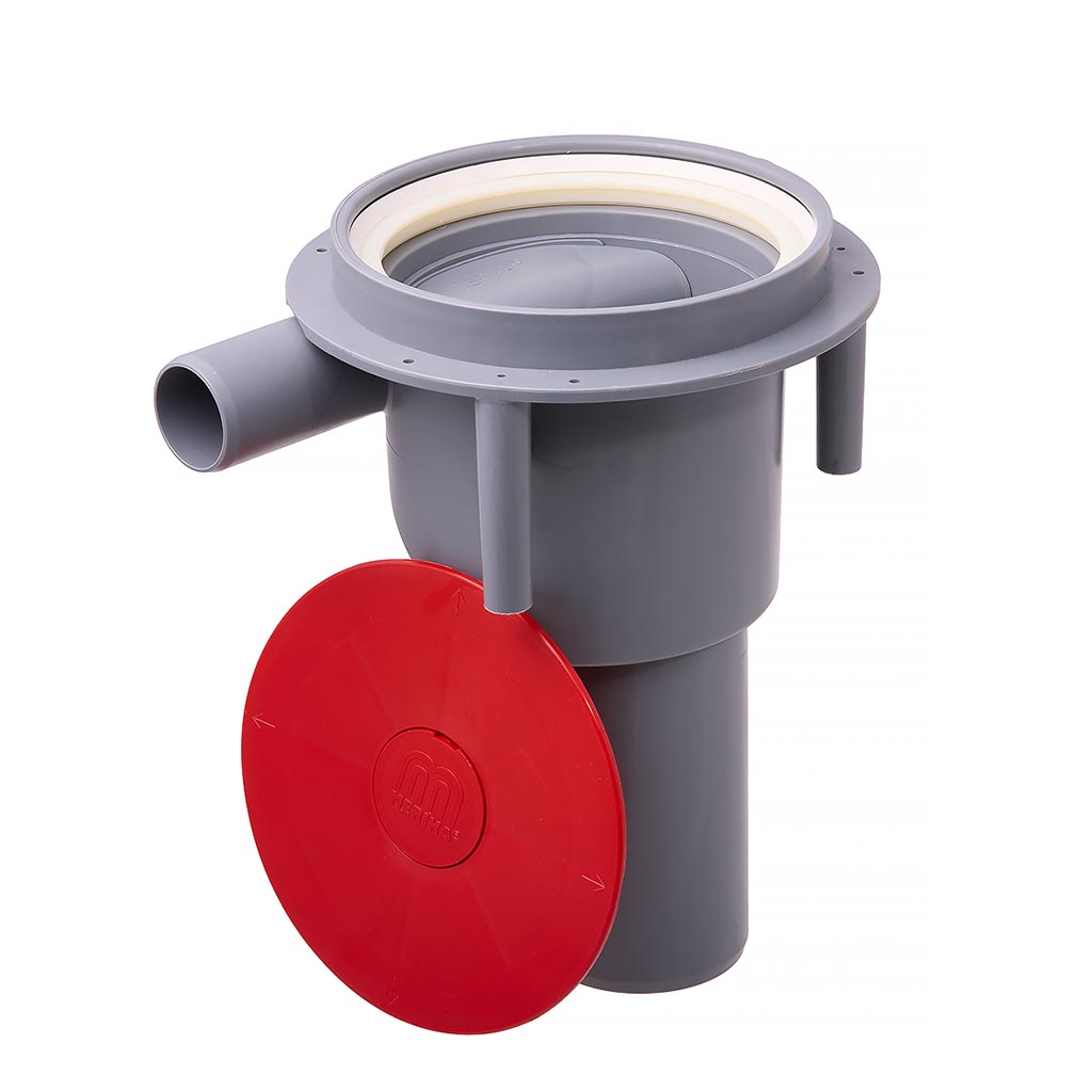 merika Golvbrunn vertikal merika dn75 40mm sidoansl.