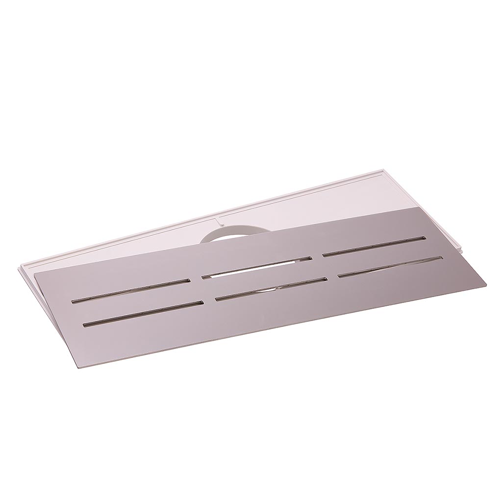 merika Square cover merika 597x197x10 grey frame sst