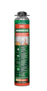 makroflex Ugunsdrošas putas makroflex pu 750ml, pistolei fr77