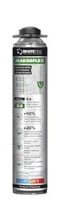makroflex Poliuretāna putas whiteteq pro 750ml
