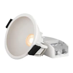 DOWNLIGHT GLOBE G2 RECESSED IP44 680lm 8W 3000K WH