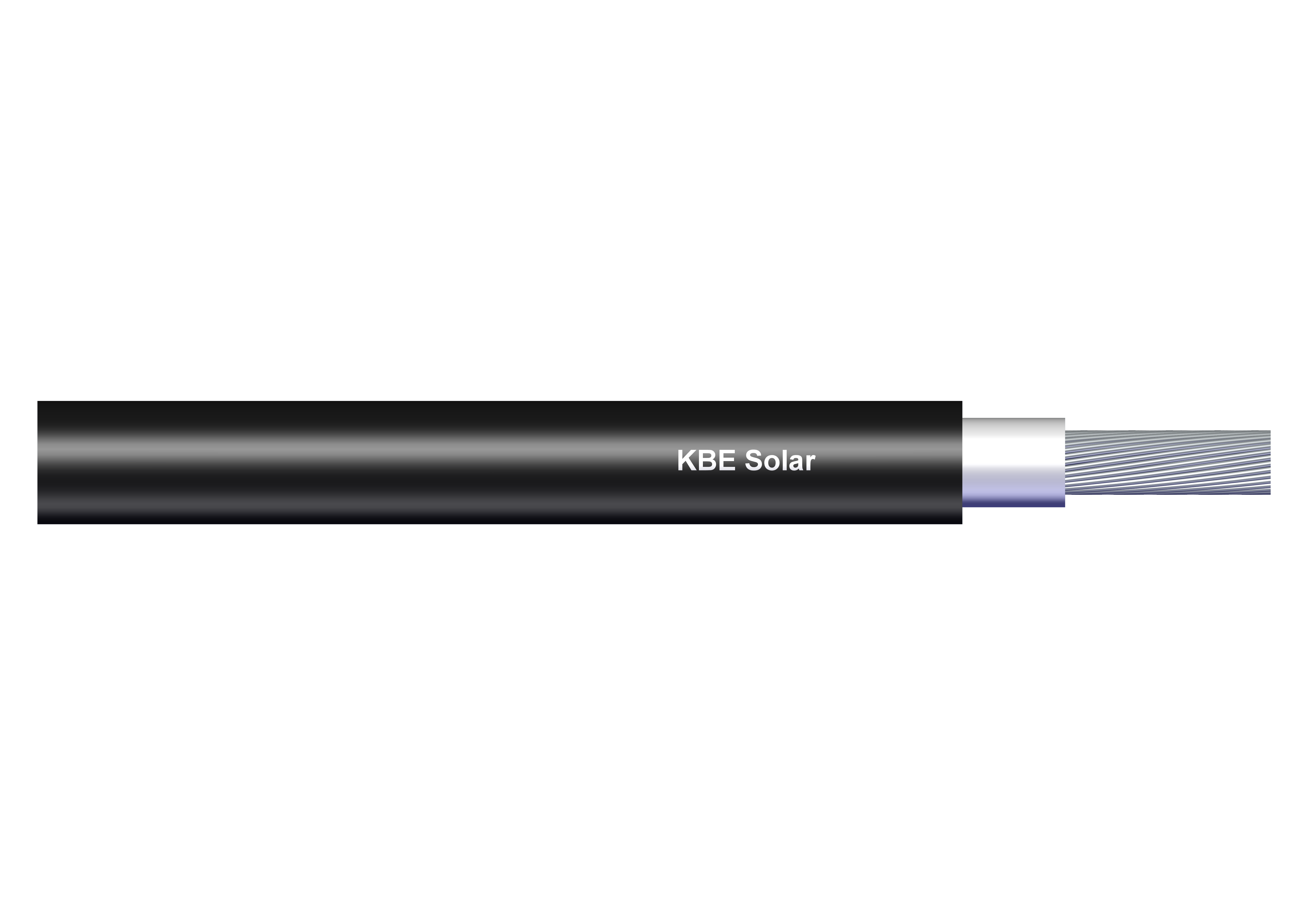 SOLĀRAIS KABELIS KBE H1Z2Z2-K 1x6mm2 BK Dca