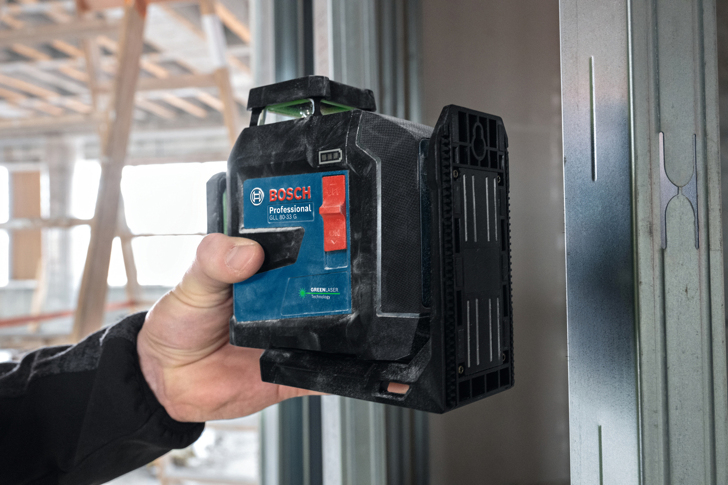 bosch blue Laser level bosch gll 80-33 g 4x1,5v aa