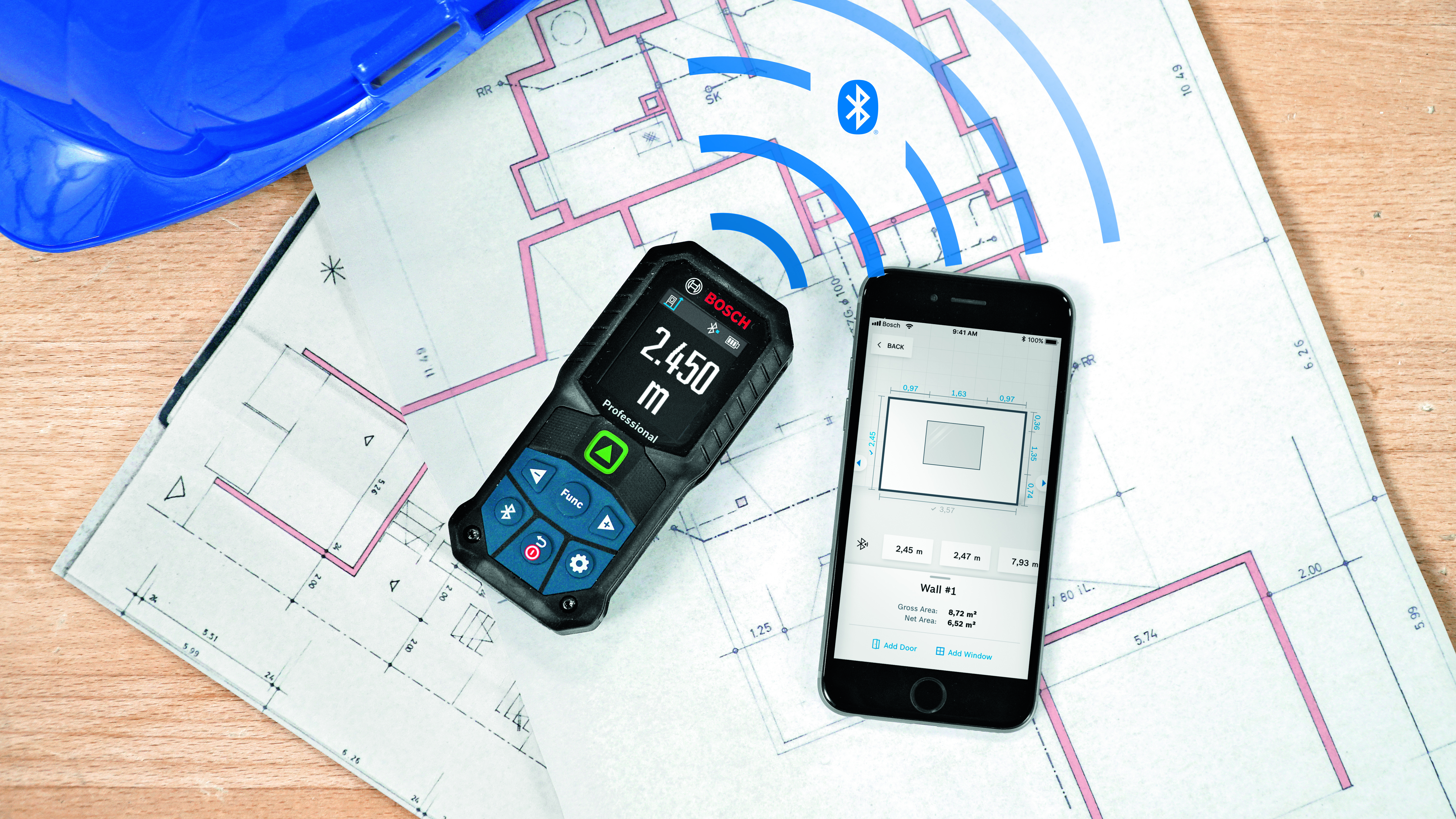 bosch blue Laser measure bosch glm 50-27 cg