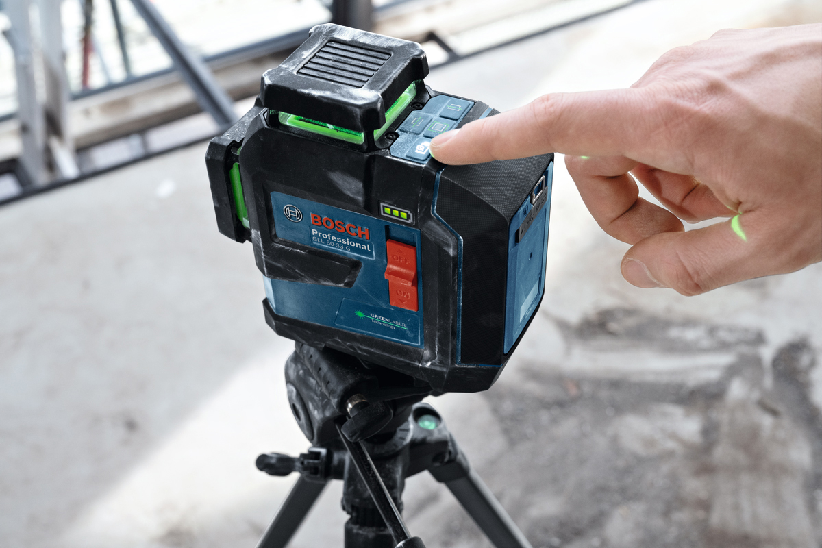 bosch blue Laser level bosch gll 80-33 g 4x1,5v aa