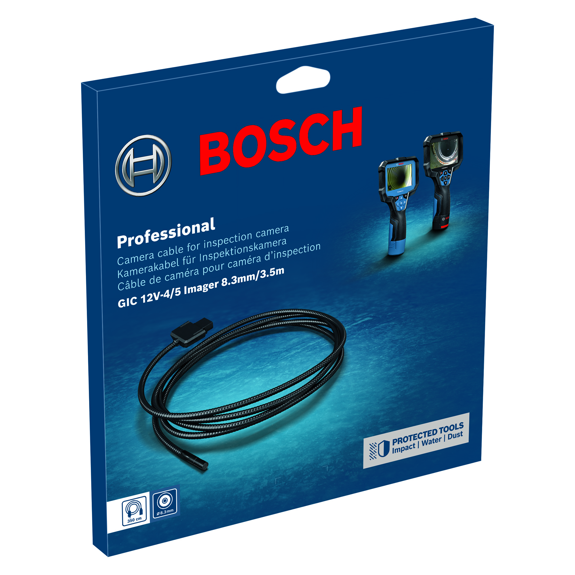 bosch blue Camera head bosch gic 8,3mm / 3,5m