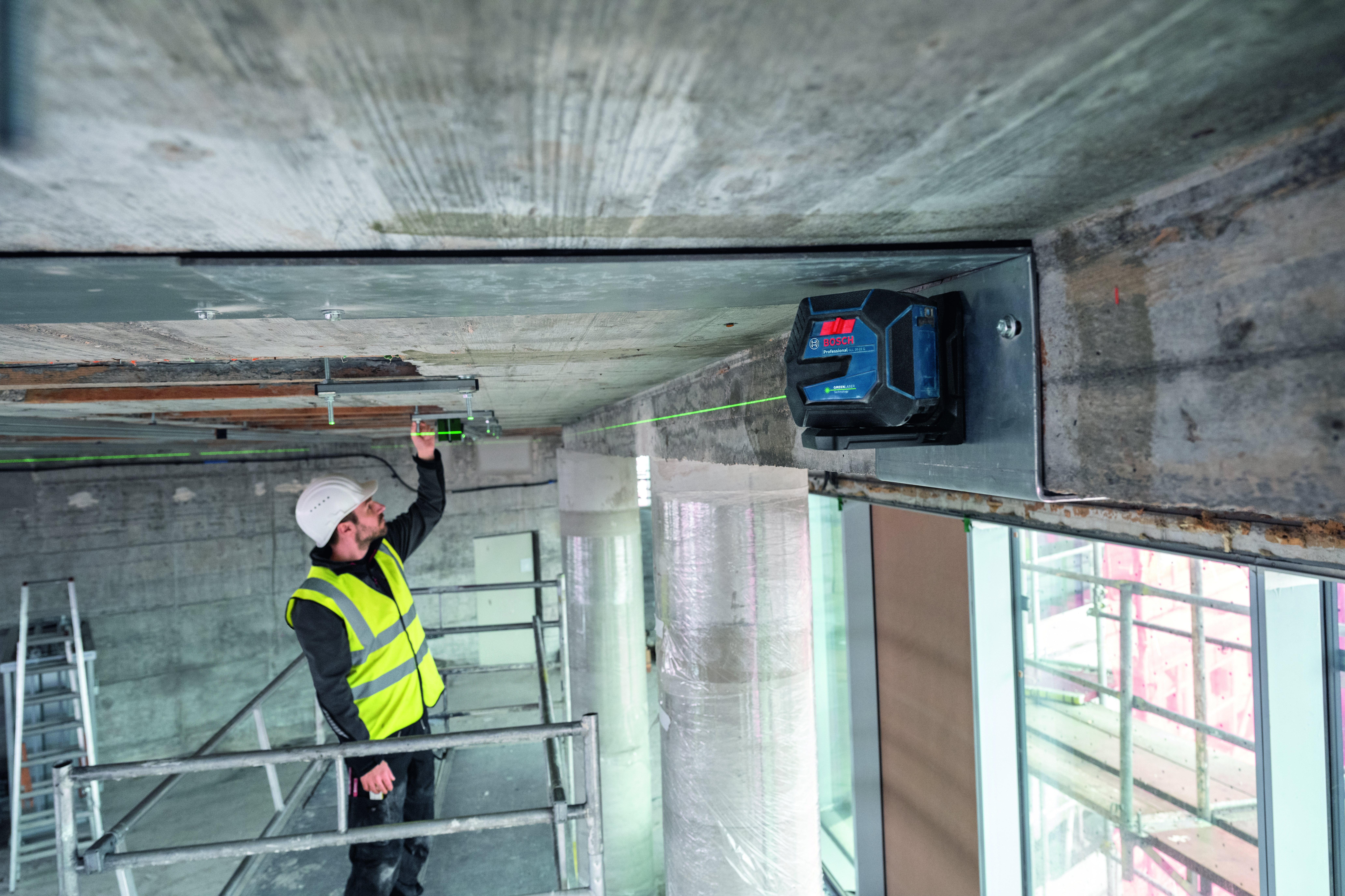 bosch blue Linjalaser bosch gll 20-22g 4x1,5v bt150