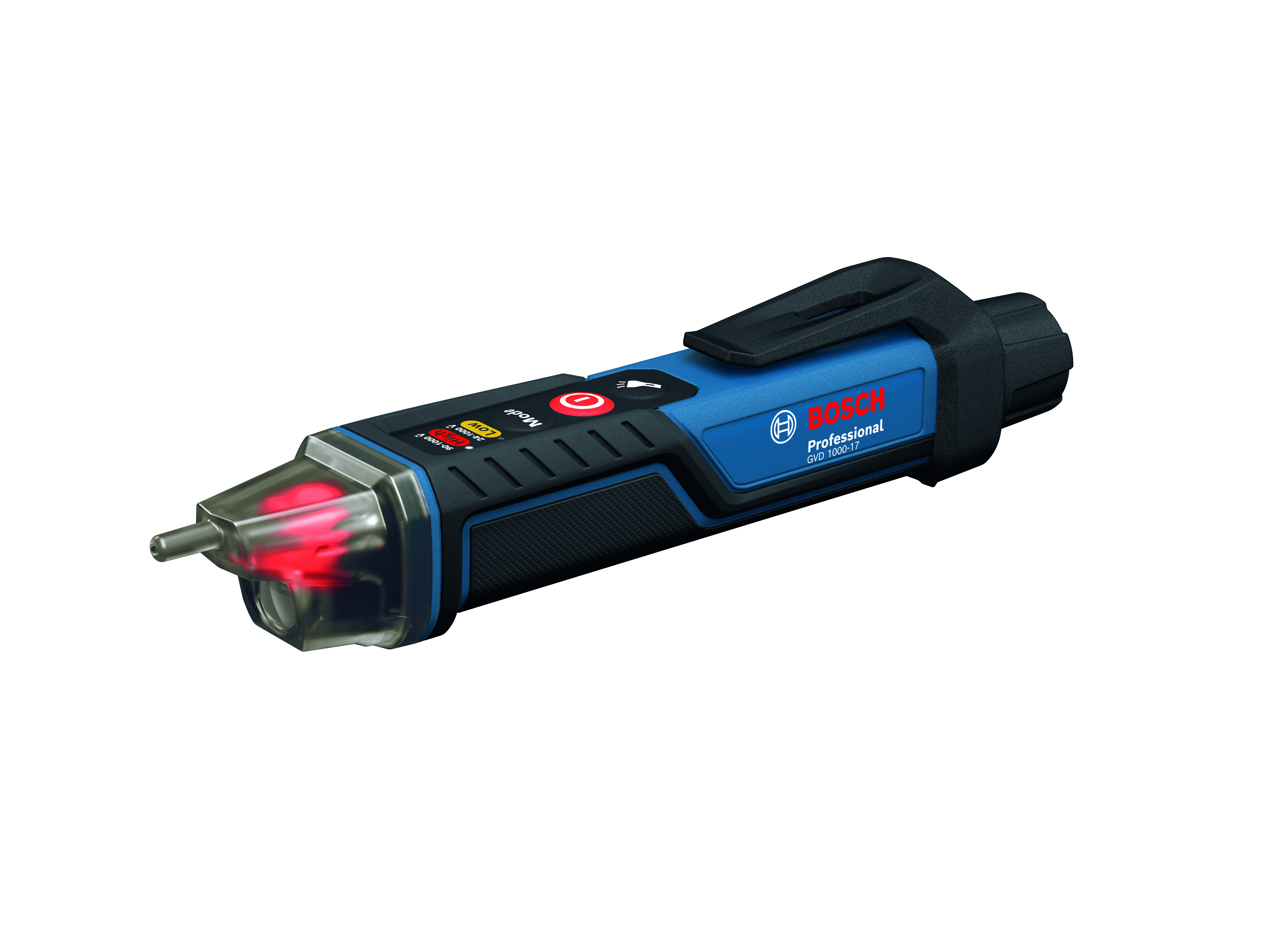 JÄNNITETESTERI BOSCH GVD 1000-17 2XAAA-PARISTOT