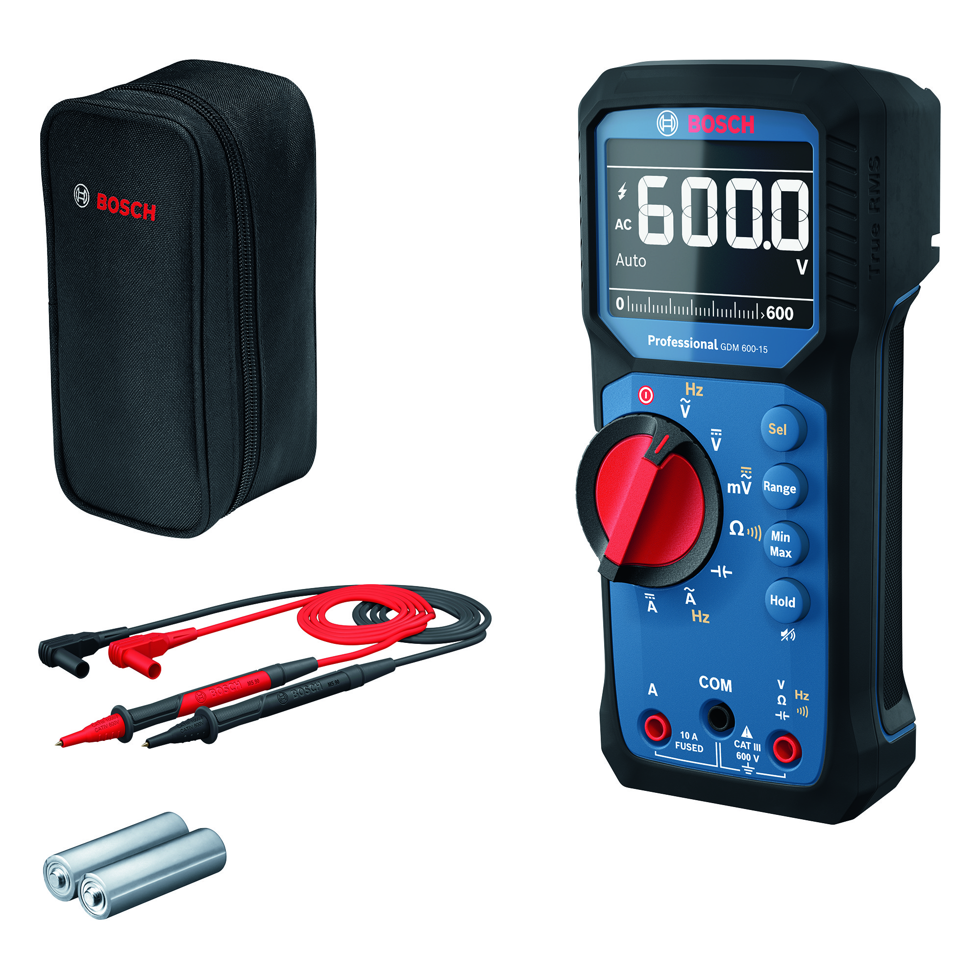 bosch blue Yleismittari bosch gdm 600-15 2xaa ja tasku