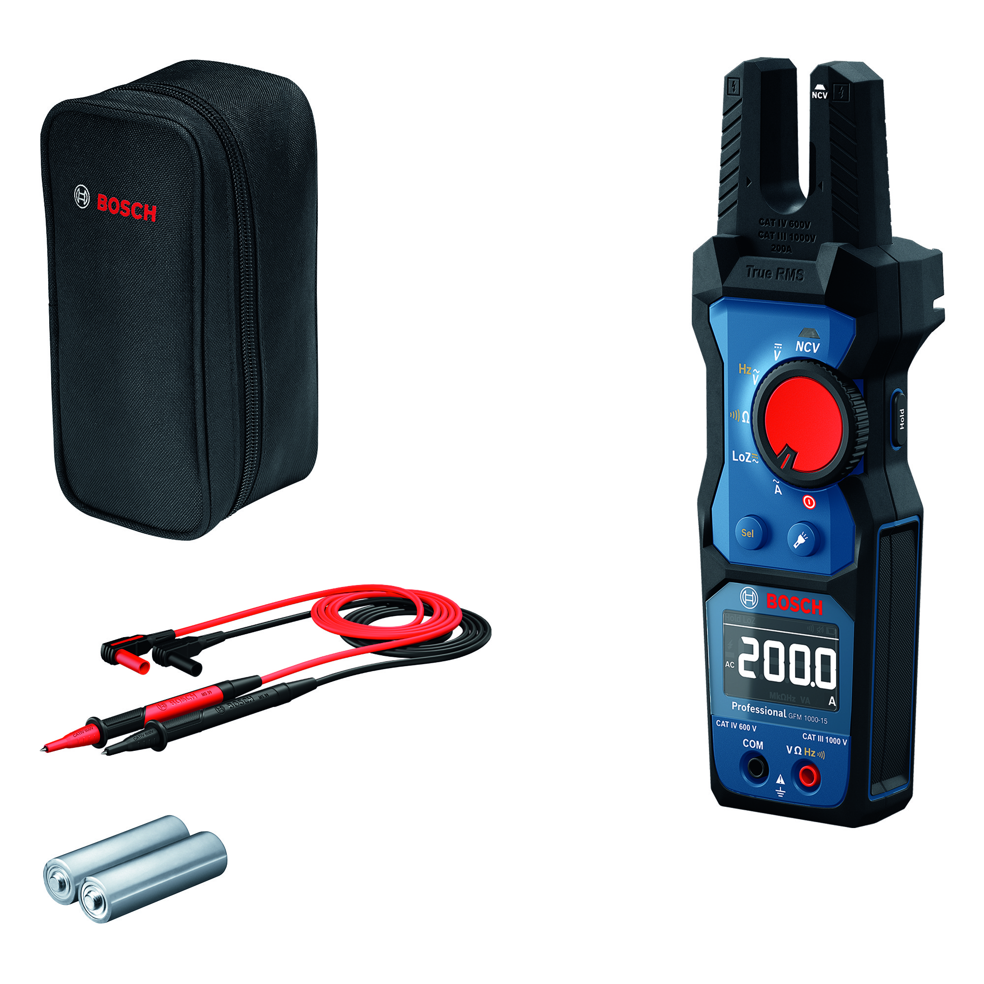 PIHTIMITTARI AVOLEUKA BOSCH GFM 1000-15 2XAA JA TASKU