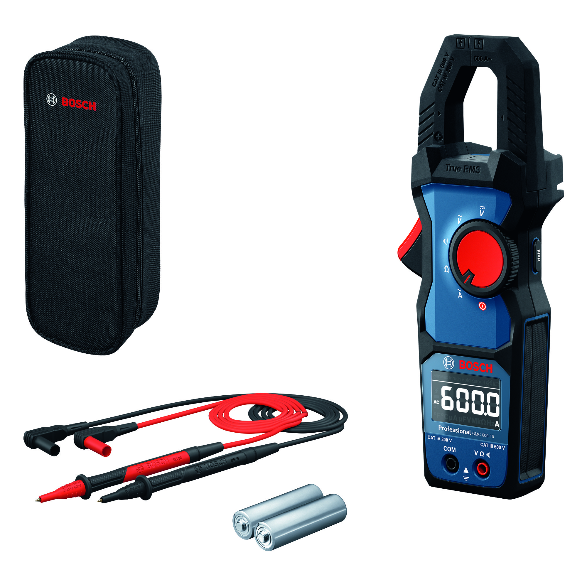 PIHTIMITTARI BOSCH GMC 600-15 2XAA JA TASKU