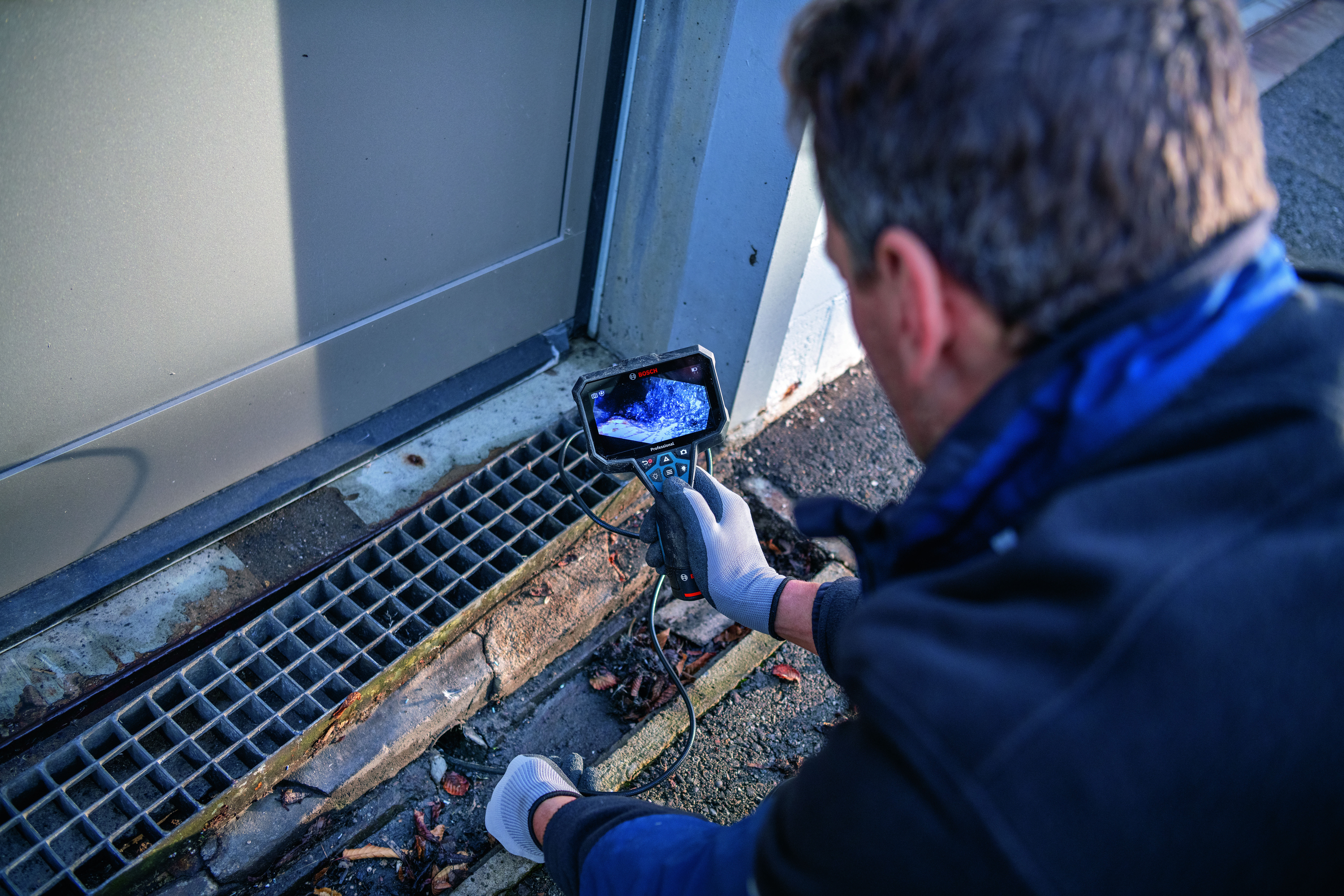 bosch blue Tarkastuskamera bosch gic 12v-5-27 c 1x2ah l-boxx