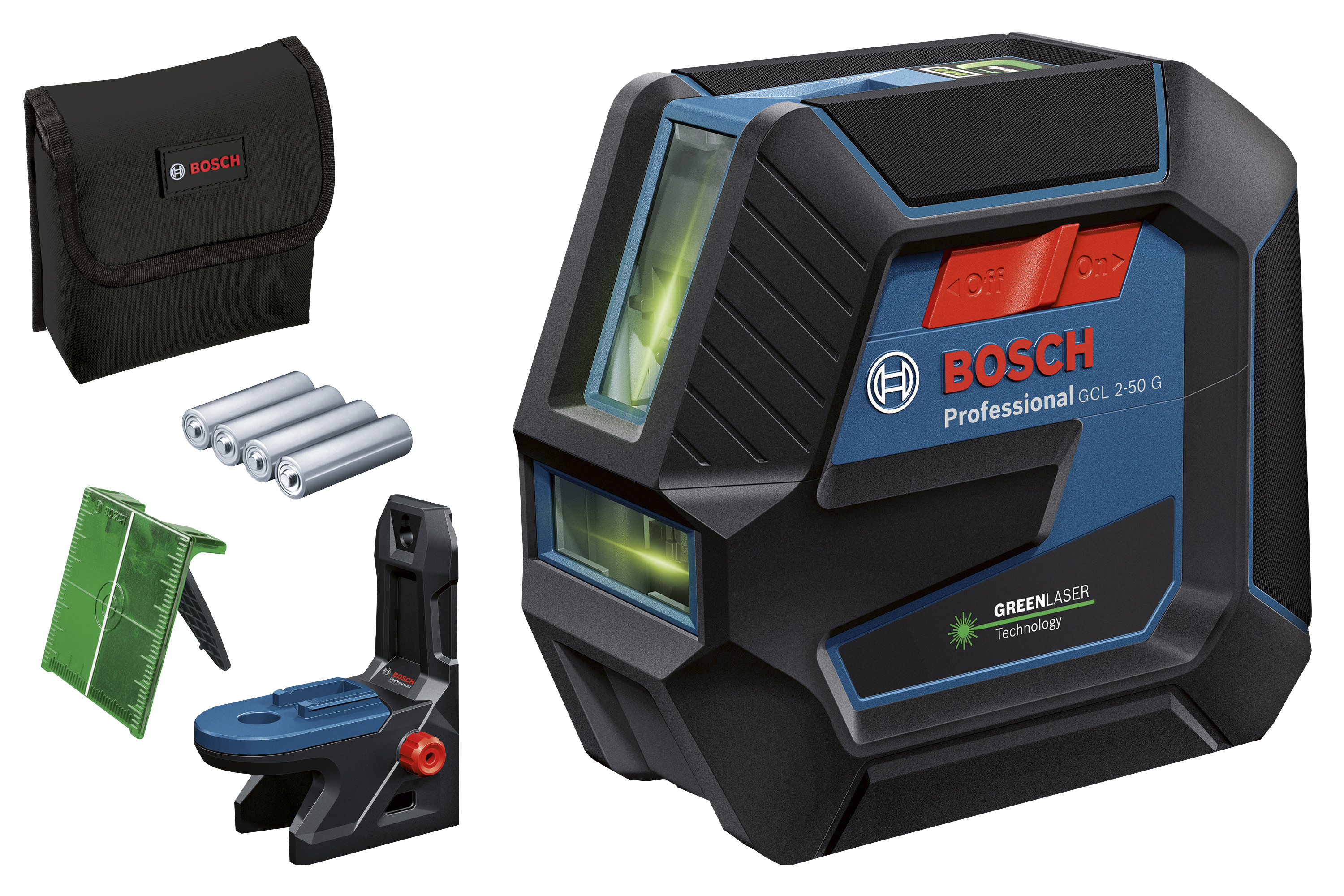 YHDISTELMÄLASER BOSCH GCL 2-50 G RM10