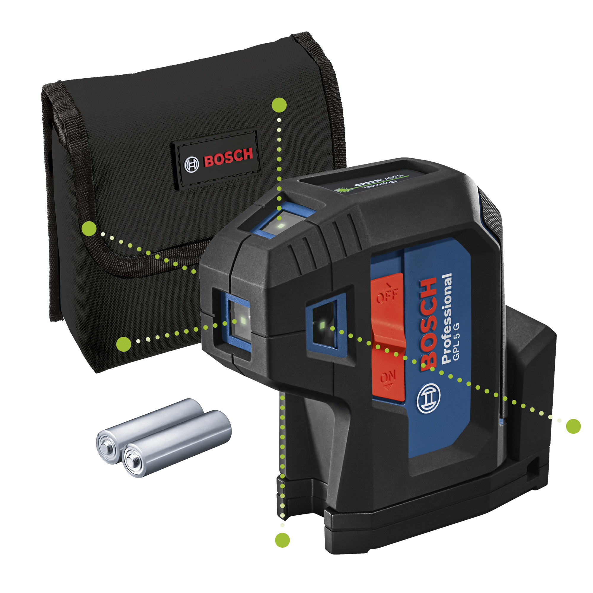 PISTELASER BOSCH GPL 5 G