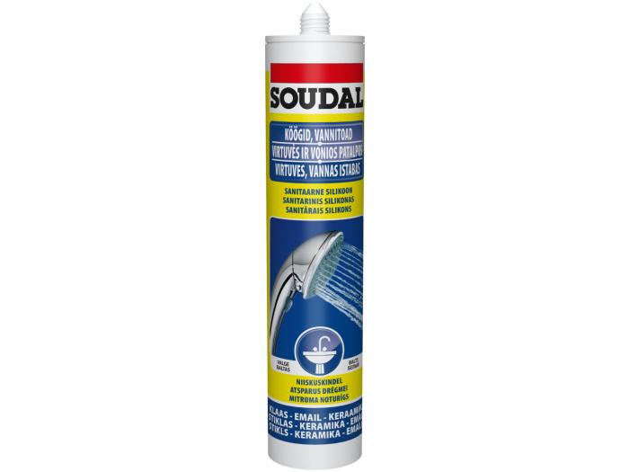 SANITAARNE SILIKOON LÄBIPAISTEV 280ml