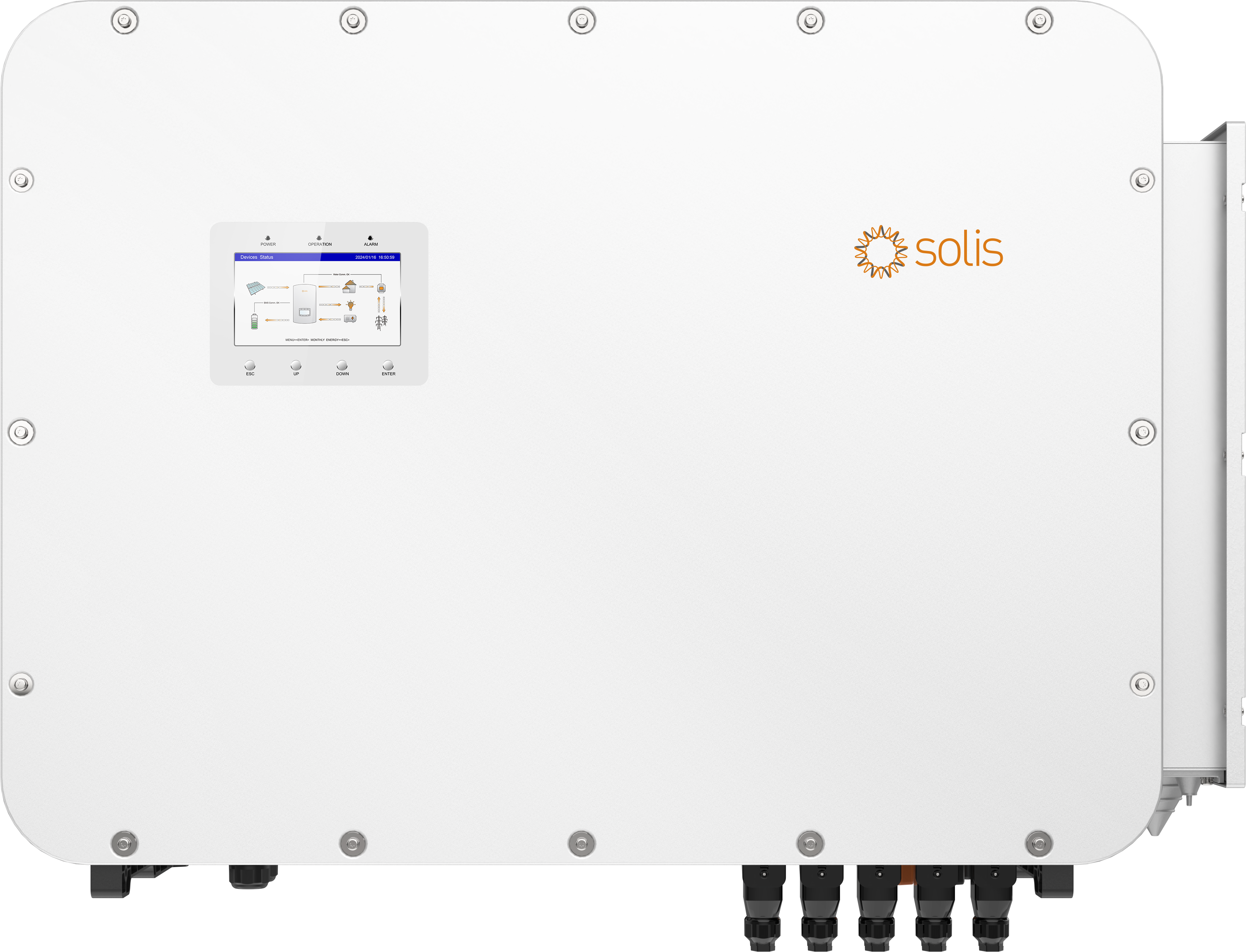 solis Pv invertteri solis s6-eh3p80k10 80kw hybrid