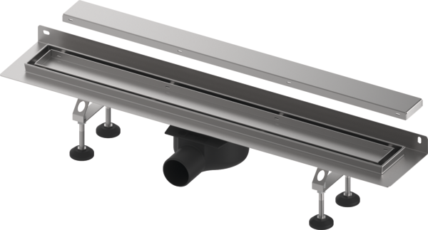 DUŠIRENNI KOMPLEKT PLATE/STEEL 900mm VERT ÄÄRIK LINUS