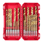 METAL DRILL SET MILWAUKEE HSSG-TIN 25P
