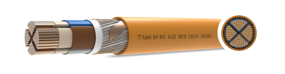 KOPPARKRAFTKABEL-FRHF FRHF 4x150+70 E90 T500