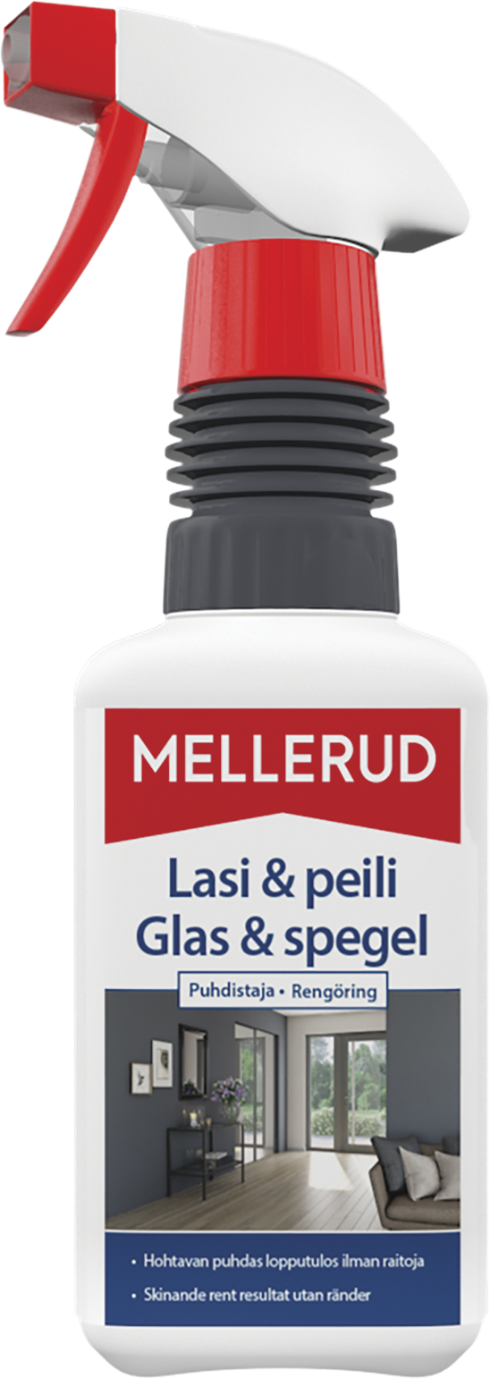 LASI JA PEILI PUHDISTAJA MELLERUD 0,5L