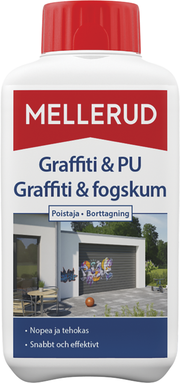 GRAFFITI JA PU POISTAJA MELLERUD 0,5L