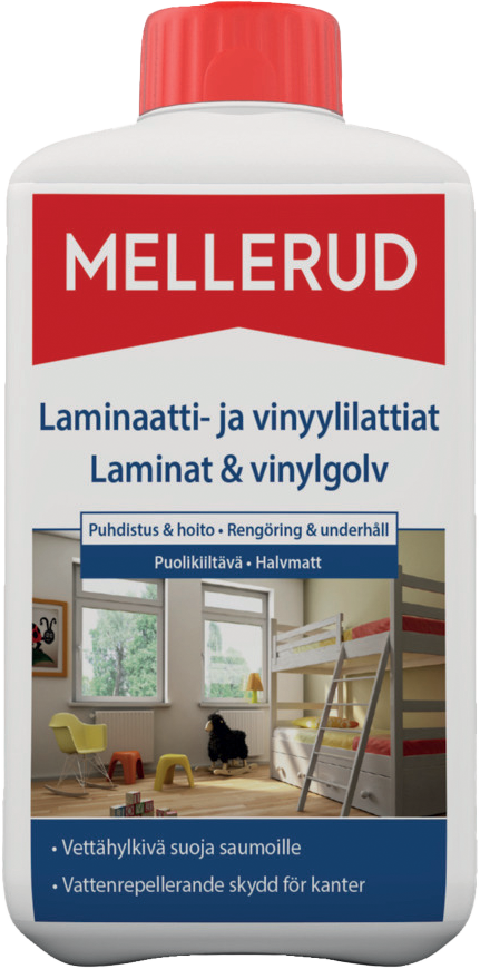 LAMINAATTI PUHDISTUS JA HOITO MELLERUD 1L