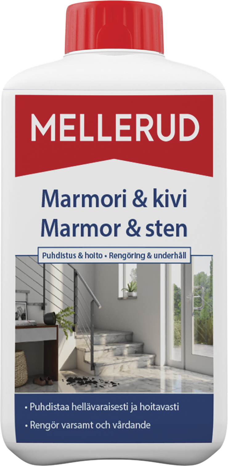 MARMORI JA KIVI PUHDISTUS JA HOITO MELLERUD 1L