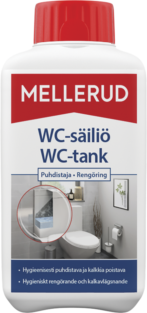 WC-SÄILIÖN PUHDISTAJA MELLERUD 0,5L