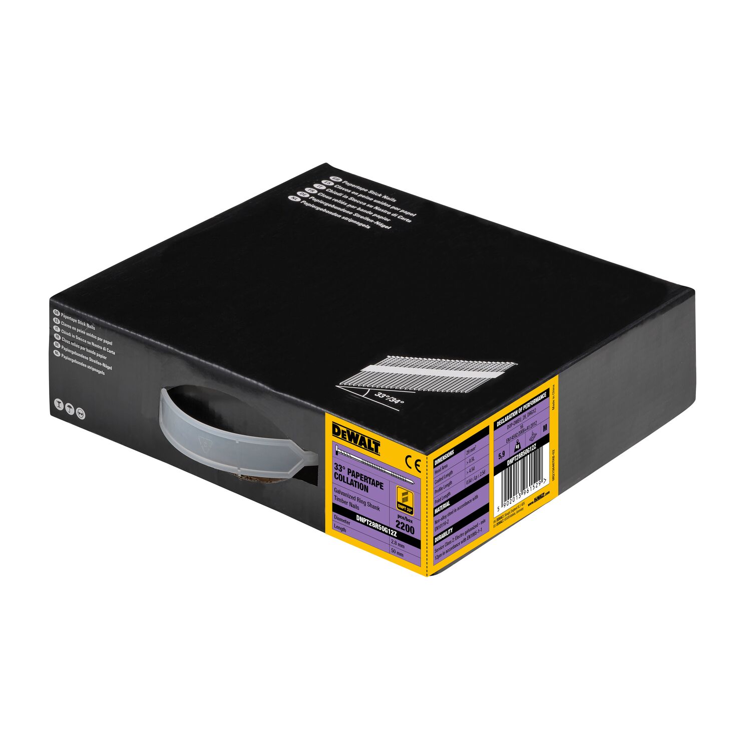 SPIK DEWALT 2,8X50MM GALV 2200ST
