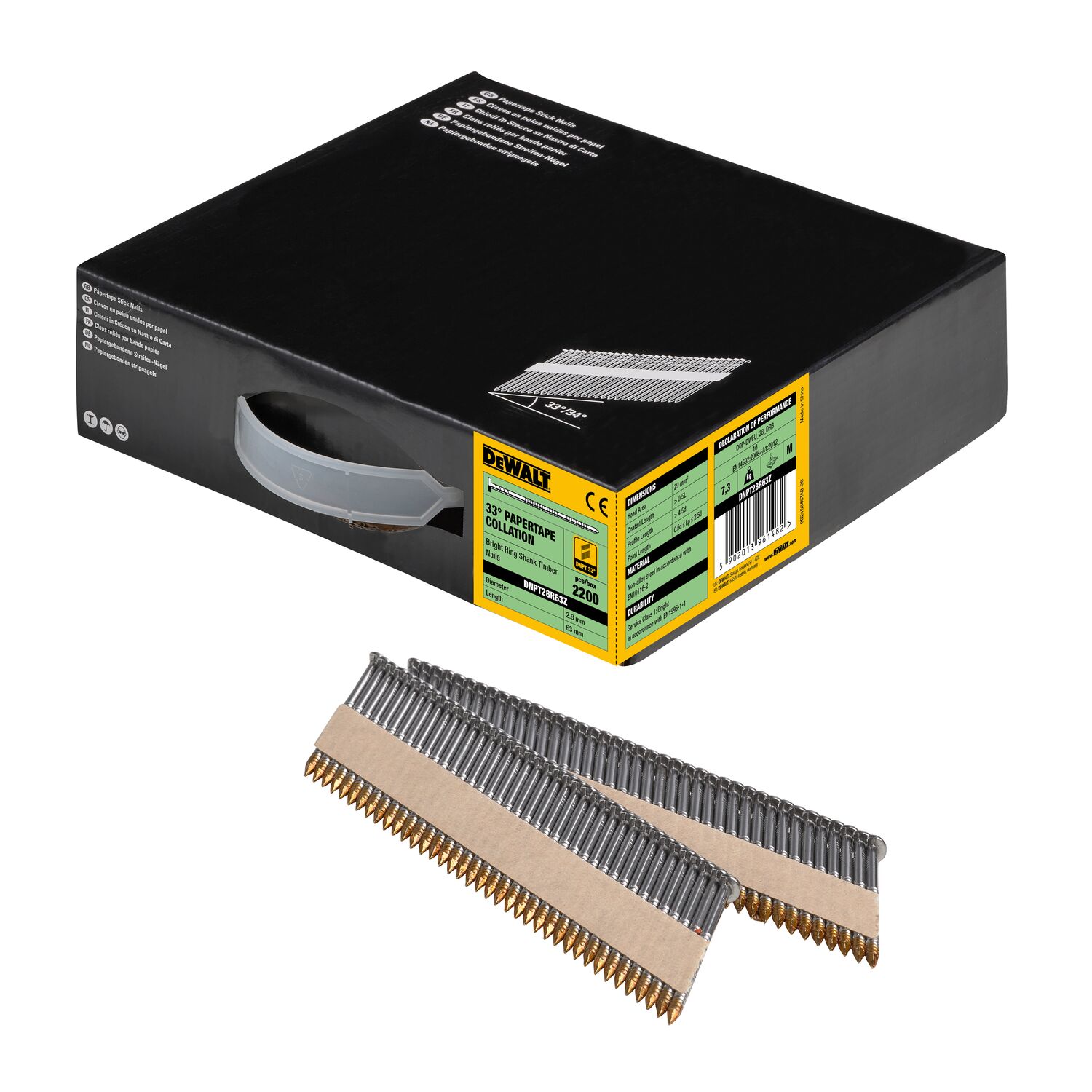 SPIK DEWALT 2,8X63MM 2200ST